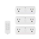 Wireless Remote Control Adapter, White(3-Pack)