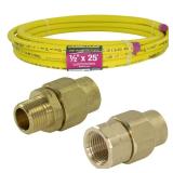 1/2 in. x 25 ft. CSST MPT/FPT Connection Kit
