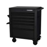 31 in. 6-Drawer Black Rolling Tool Cart