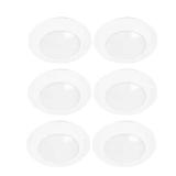 HLC 6" 3000K LED Recessed Light Trim (6-Pack)