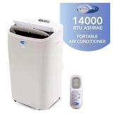 10,000 BTU Portable AC, Cools 500 sq. ft., White