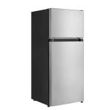 Vissani 4.5 cu. ft. Mini Fridge in Platinum Steel
