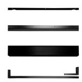 Black Security Door Seal Kit