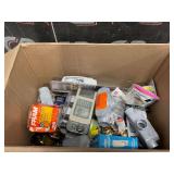 Box of Assorted Home Depot Items