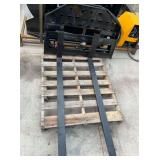 2025 Future D-CYHC Skid Steer Hydraulic Side Shift Fork 5'