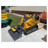 2024 BisonTek BT360 Mini Skid Steer Loader