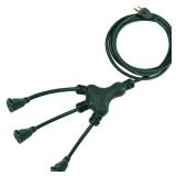 HDX 40 ft. Outdoor Extension Cord, Green