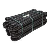 4 in. x 100 ft. Black Copolymer Drain Pipe