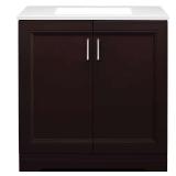 30.5x18.75x34.375 in. Bath Vanity in Carob