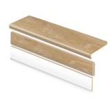 Dusk Cherry 47 in. L Vinyl Stair Tread Kit (Pallet)