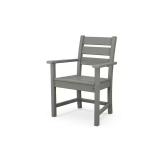 Grant Park Grey Stationary Outdoor Dining Chair