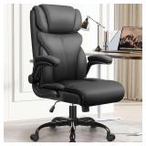 Office Chair, Ergonomic, Leather, High Back