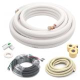 TAUROX 25FT Mini Split Line Set 1/4" & 3/8"