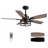 46 Inch Ceiling Fan with Lights & Remote