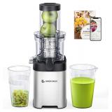 AMZCHEF Cold Press Juicer, 3.1" Juicer Machines