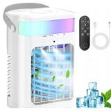 Portable AC, 1500ML Tank, 2 Spray Ports, 3 Speeds
