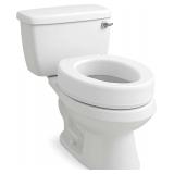 Carex Toilet Seat Riser, Adds 3.5 inches