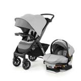 Chicco Bravo LE Travel System 2.0 Driftwood