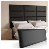 Headboards Wall Panel, 3D, 4 Pcs, 9.84"x23.6"