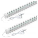 CNSUNWAY 2FT LED, 20W 3000LM 6500K, Clear Cover
