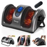 TISSCARE Foot Massager, Shiatsu, Heat, Remote
