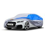 Heavy Duty Waterproof Car Cover for Coupes, Silver