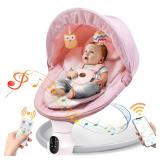 Baby Swing - Electric Rocker, Pink, Portable