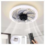 Dimmable Ceiling Fan with Remote, Bedroom Use