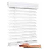 LOTUS & WINDOWARE 2" Faux Wood Blind, 70"W x 60"L