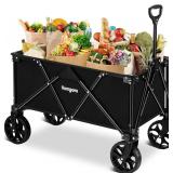 Homgava Collapsible Folding Wagon, Heavy Duty