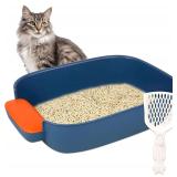 Cat Litter Box, Storage, 20.59 x 14.41 x 4.72 In.