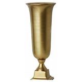 Serene Spaces Living 18-In Gold Pedestal Urn