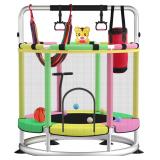 Trampoline for Kids, Adjustable Toddler Trampoline
