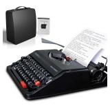 Vintage Portable Typewriter   Classic Black
