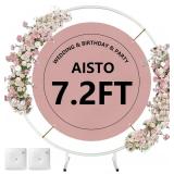 Backdrop Frame 7.2 FT - White for Events