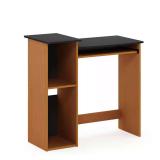 33" Rectangular Cherry Desk with Keyboard Tray