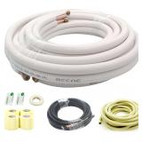 33 Ft Mini Split Copper Tubing, 1/4" & 3/8".