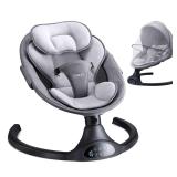 LAREX Baby Swing: 5 Speeds, 10 Melodies, 0-6 M