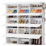 HOMIDEC Shoe Cabinet, 48-Pair Shoe Rack 3x8 Tier