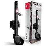 Boat Trailer Jack 2000 LBs 12" Lift (Black)