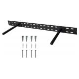 20 Inch Floating Mantel Shelf Bracket - Black
