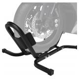Donext Motorcycle Front Tire Chock, Black Stand