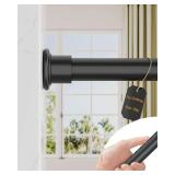 ALLZONE Curtain Rod, 83-123 Inches, Heavy Duty