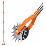 66.7Inch Wheel Rotary Edger, Cushioned Handle
