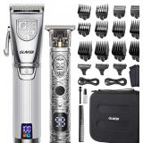 GLAKER Hair Clippers, Professional Cordless Kit