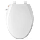 Elongated Quiet-Close Non-Electric Bidet Seat