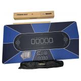 YUZPKRSI Poker Table Top 70" x 35", 8 Players