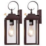 Dusk to Dawn Wall Lights, Bronze Outdoor Fixtures