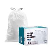 13-17 Gal. White Garbage Liners (50-Count)