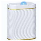 Trash Can with Touchless Lid, 2.6 Gallon Bin